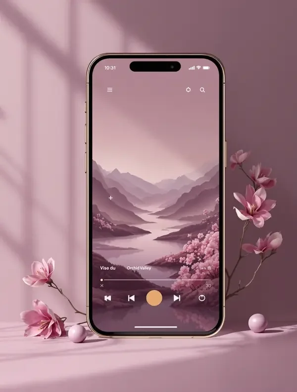 橘子视频 APP 界面预览